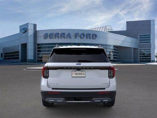 Space White Metallic 2026 Ford Explorer Active