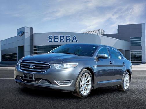 White Platinum Metallic Tri-Coat 2015 Ford Taurus Limited