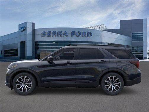 Agate Black Metallic 2026 Ford Explorer ST-Line