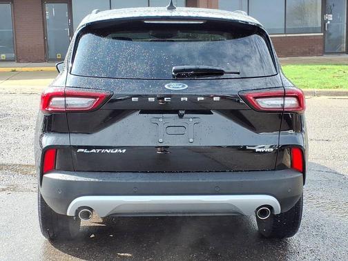 Agate Black Metallic 2025 Ford Escape Platinum