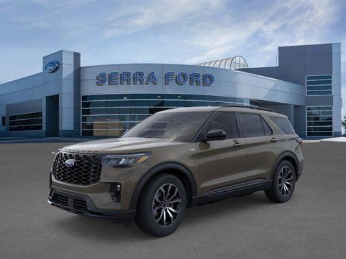 Marsh Gray 2026 Ford Explorer ST-Line