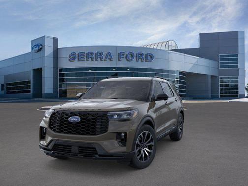 Marsh Gray 2026 Ford Explorer ST-Line