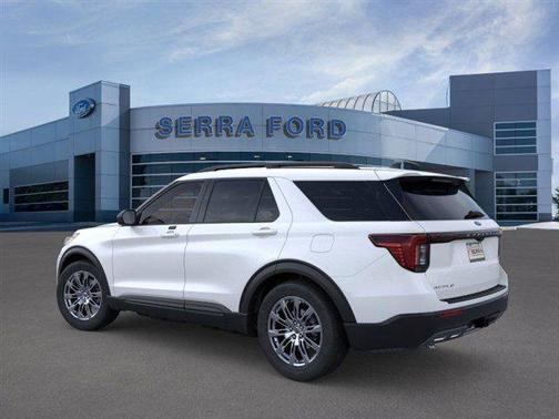 Star White Metallic Tri-Coat 2026 Ford Explorer Active (200A)