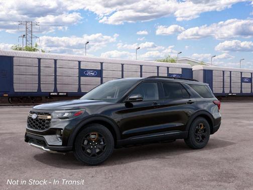 Agate Black Metallic 2027 Ford Explorer Tremor