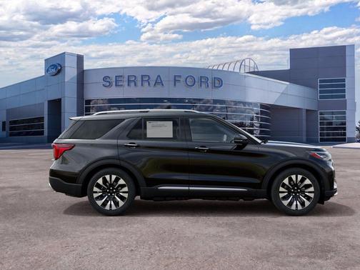 Agate Black Metallic 2027 Ford Explorer Platinum
