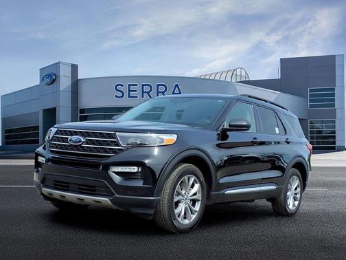 Agate Black Metallic 2023 Ford Explorer XLT