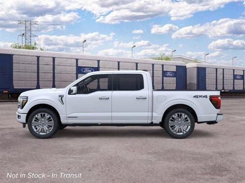 Star White Metallic Tri-Coat 2026 Ford F-150 Platinum