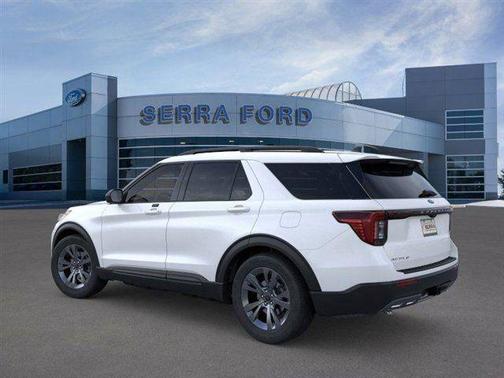 Star White Metallic Tri-Coat 2026 Ford Explorer Active