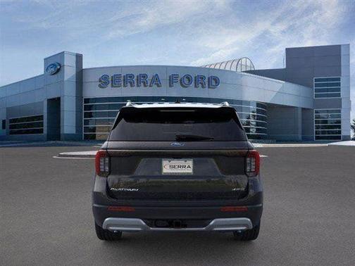 Agate Black Metallic 2026 Ford Explorer Platinum