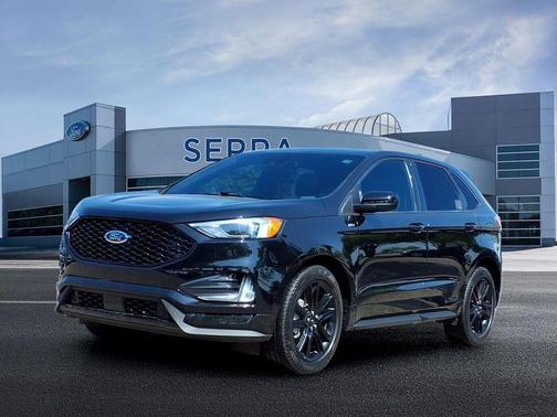 Agate Black Metallic 2024 Ford Edge ST Line