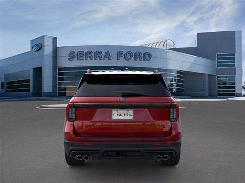 Rapid Red Metallic Tinted Clearcoat 2026 Ford Explorer ST