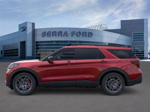 Rapid Red Metallic Tinted Clearcoat 2026 Ford Explorer ST