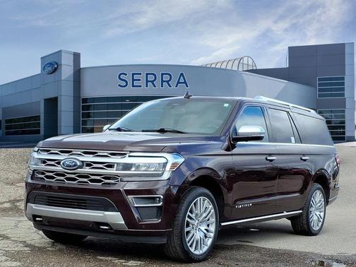 Jewel Red Metallic Tinted Clearcoat 2023 Ford Expedition Max Platinum