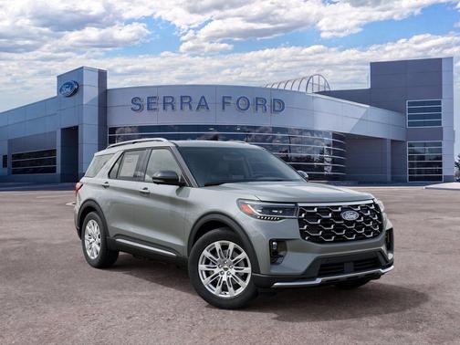 Avalanche Gray 2027 Ford Explorer Platinum