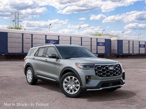 Avalanche Gray 2027 Ford Explorer Platinum