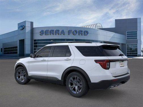 Space White Metallic 2026 Ford Explorer Active