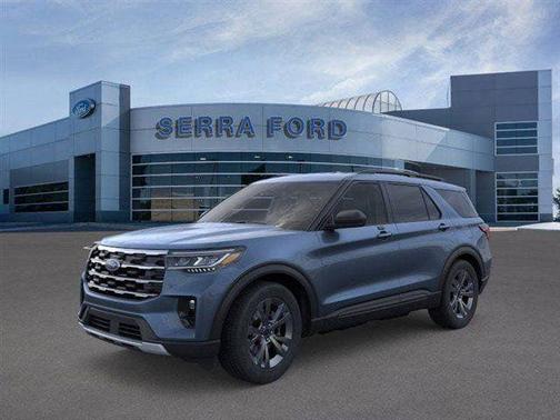 Vapor Blue Metallic 2026 Ford Explorer Active