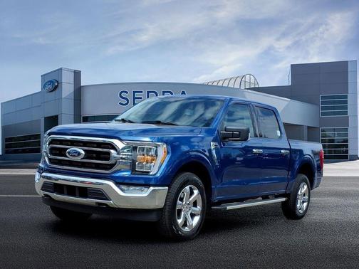 Atlas Blue Metallic 2022 Ford F-150 XLT