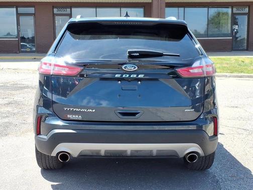 Stone Blue Metallic 2024 Ford Edge Titanium