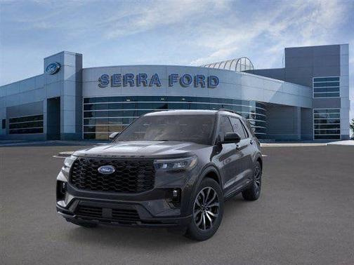 Agate Black Metallic 2026 Ford Explorer ST-Line