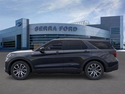 Agate Black Metallic 2026 Ford Explorer ST-Line