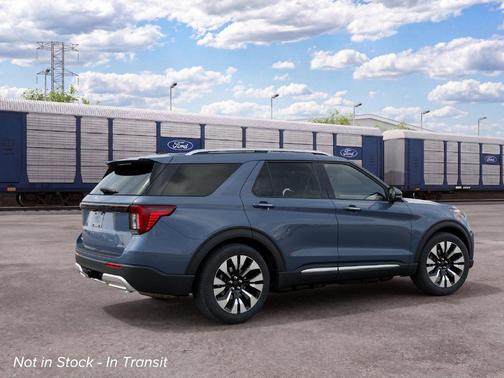 Vapor Blue Metallic 2027 Ford Explorer Platinum