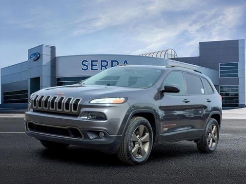 Granite Crystal Metallic Clearcoat 2017 Jeep Cherokee 75th Anniversary Edition 4x4