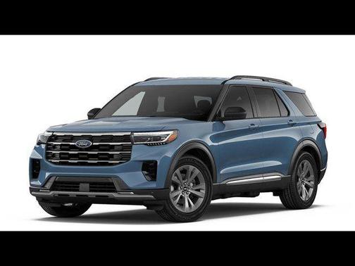 Vapor Blue Metallic 2026 Ford Explorer Active