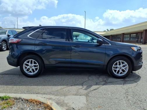 Stone Blue Metallic 2023 Ford Edge SEL