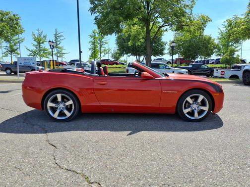 Inferno Orange Metallic 2011 Chevrolet Camaro 2LT
