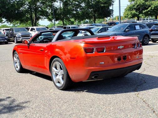 Inferno Orange Metallic 2011 Chevrolet Camaro 2LT