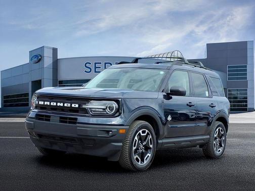 Alto Blue Metallic Tinted Clearcoat 2021 Ford Bronco Sport Outer Banks