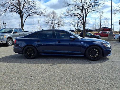 Estoril Blue Crystal Effect 2014 Audi S6 4.0T Prestige