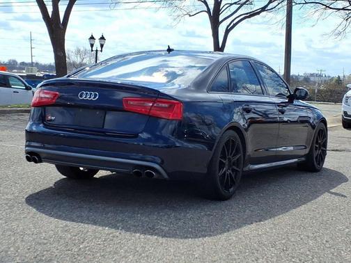 Estoril Blue Crystal Effect 2014 Audi S6 4.0T Prestige
