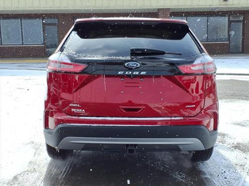 Red 2024 Ford Edge SEL
