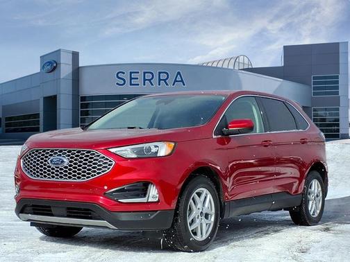 Red 2024 Ford Edge SEL
