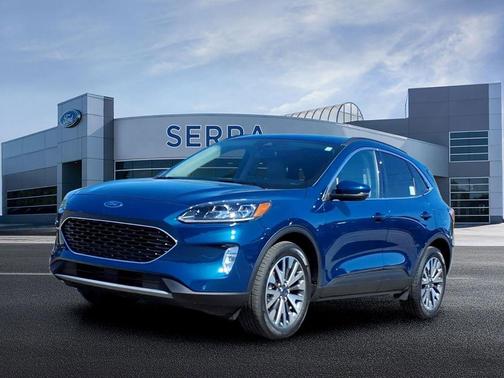 Green Metallic 2020 Ford Escape Titanium