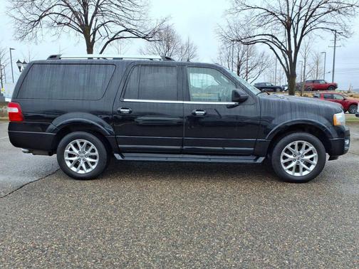 Shadow Black 2017 Ford Expedition EL Limited