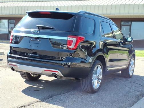 Shadow Black 2017 Ford Explorer XLT