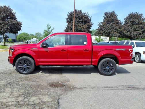 Rapid Red Metallic Tinted Clearcoat 2020 Ford F-150 XLT
