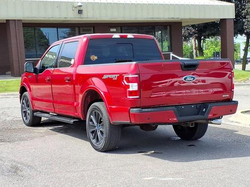 Rapid Red Metallic Tinted Clearcoat 2020 Ford F-150 XLT