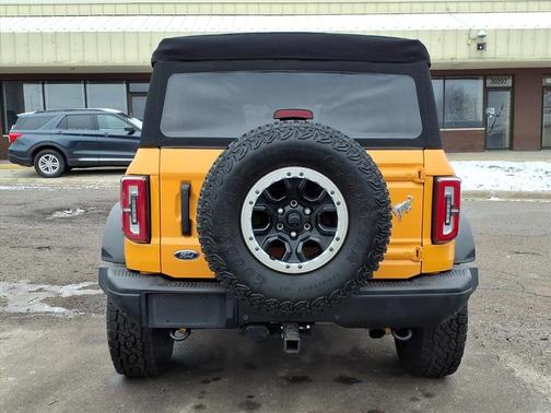 Cyber Orange Metallic Tricoat 2021 Ford Bronco Badlands