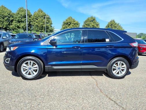 Kona Blue Metallic 2016 Ford Edge SEL