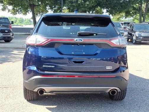 Kona Blue Metallic 2016 Ford Edge SEL