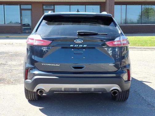 Stone Blue Metallic 2024 Ford Edge Titanium