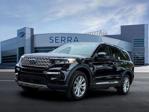 Agate Black Metallic 2024 Ford Explorer Limited