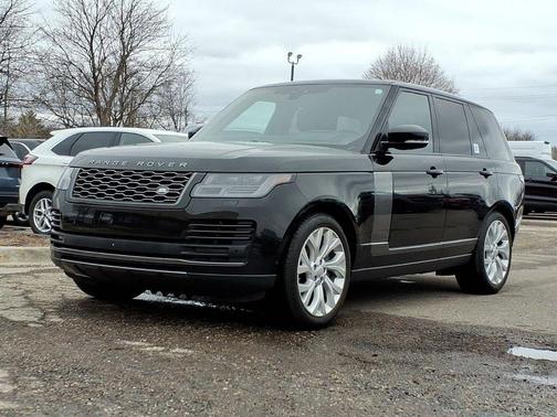 Black 2019 Land Rover Range Rover 3.0L V6 Supercharged HSE