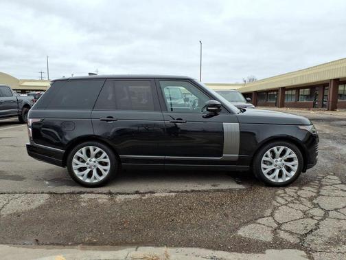 Black 2019 Land Rover Range Rover 3.0L V6 Supercharged HSE