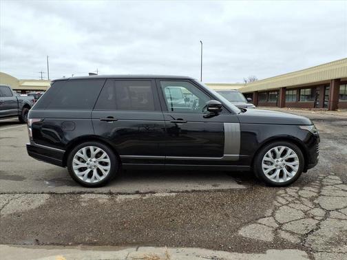 Black 2019 Land Rover Range Rover 3.0L V6 Supercharged HSE