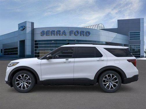 Space White Metallic 2026 Ford Explorer ST-Line